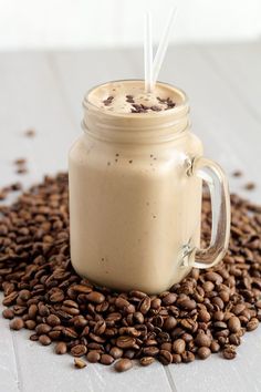 Рецептата за протеинов шейк айс кафе Ви дава чудесен вкус, ниско съдържание на калории, високо съдържание на протеини.