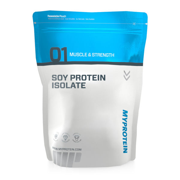 Myprotein Soy Protein e високопротеинова добавка, с над 90% съдържание на протеин.