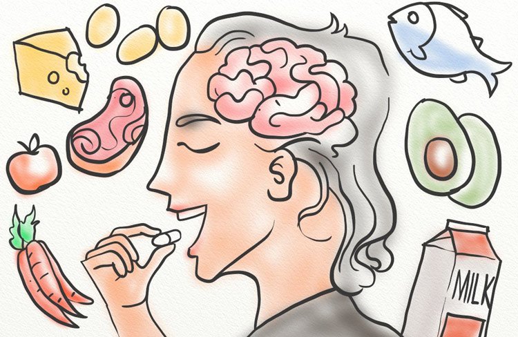 Витамин В12 подобрява паметта и работата на нервната система
