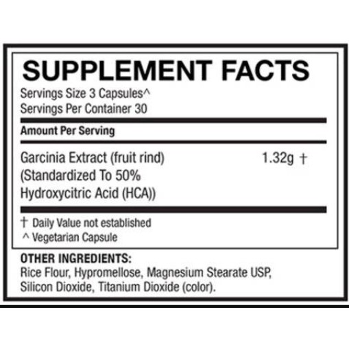 Pure Garcinia Cambogia Extract - Гарциния Камбоджа - 4D Nutrition Pure Garcinia Cambogia Extract