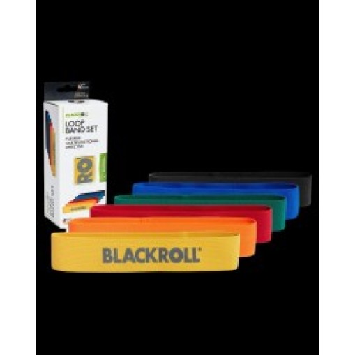 Blackroll Loop Band Set 6 | Комплект от 6 къси тренировъчни ластика 6 бр.