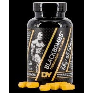 Dorian Yates Nutrition BlackBombs Thermogenic Fat Burner 60 Таблетки Dorian Yates Nutrition BlackBombs Thermogenic Fat Burner 60 Таблетки