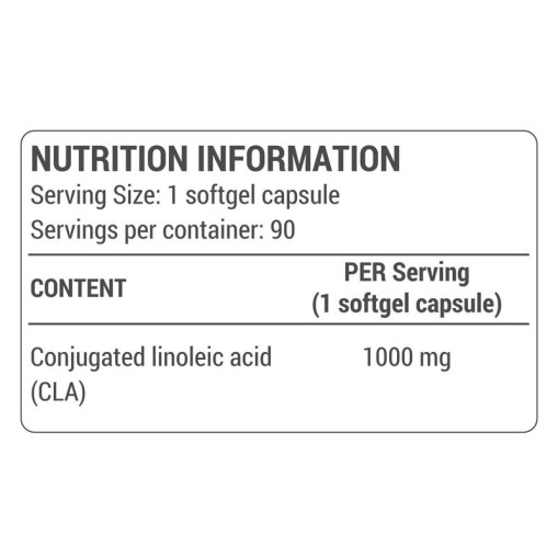 CLA 1000 mg - CLA - Dorian Yates Nutrition Dorian Yates Nutrition CLA 1000 mg 90 гел капсули