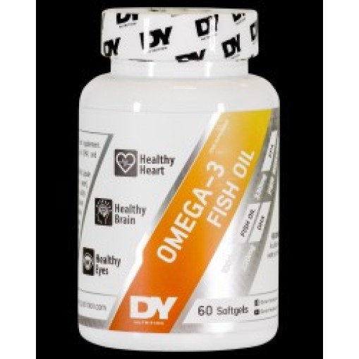 Dorian Yates Nutrition Omega-3 Fish Oil / Highly Concentrated 60 гел капсули