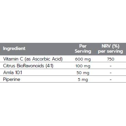 Dorian Yates Nutrition Renew Vitamin C With Citrus Bioflavonoids 60 таблетки