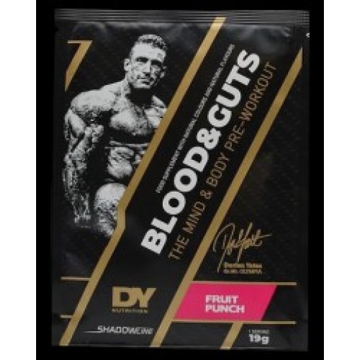 Dorian Yates Nutrition Blood And Guts Sachets / New Age of Pre-Workout 19 грама, 1 доза
