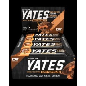 Dorian Yates Nutrition Yates Whey Protein Bar No Sugar 12 x 60 грама Dorian Yates Nutrition Yates Whey Protein Bar No Sugar 12 x 60 грама