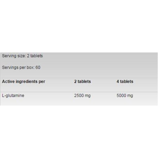 FA Nutrition Glutamine 1250 120 Таблетки FA Nutrition Glutamine 1250 120 Таблетки