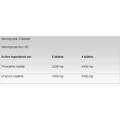 FA Nutrition Tri Creatine Malate 1100