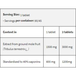 FA Nutrition Tribulus Terrestris 1500 Maximum Strength 90 таблетки