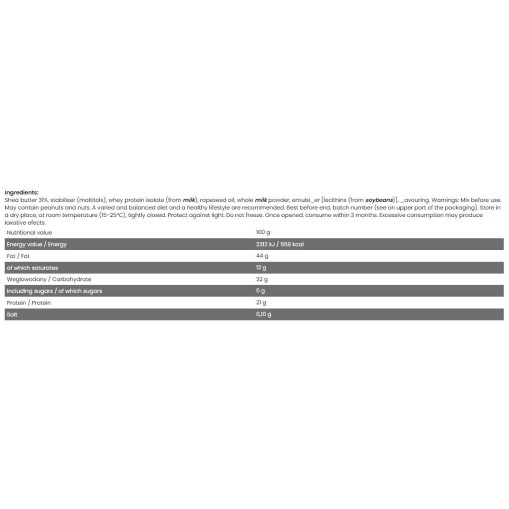 FA Nutrition WOW! Protein Cream 0% Sugar FA Nutrition WOW! Protein Cream 0% Sugar