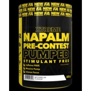 FA Nutrition Xtreme Napalm Pre-Contest Pumped - Stimulant Free 350 грама