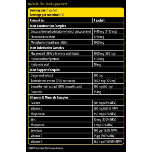 FA Nutrition Xtreme Napalm Flex Advanced Joint Formula 30 Пакета FA Nutrition Xtreme Napalm Flex Advanced Joint Formula 30 Пакета