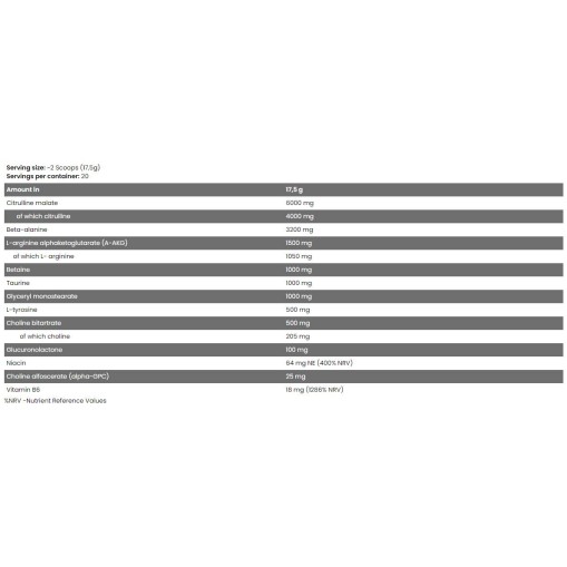 Core Plasma | Full Spectrum Non-Stimulant PreWorkout - Азотни бустери без стимуланти - FA Nutrition FA Nutrition Core Plasma | Full Spectrum Non-Stimulant PreWorkout 350 грама