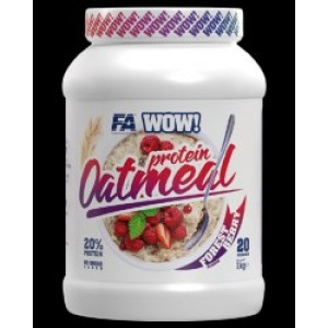 FA Nutrition WOW ! Protein Oatmeal 20% Protein - No Sugar Added 1000 грама FA Nutrition WOW ! Protein Oatmeal 20% Protein - No Sugar Added 1000 грама