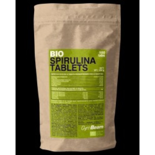 GymBeam Bio Spirulina Tablets 500 Таблетки GymBeam Bio Spirulina Tablets 500 Таблетки