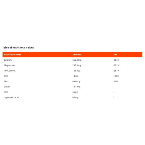 GymBeam Ca-Zn-Mg | Calcium Zinc Magnesium 60 Таблетки GymBeam Ca-Zn-Mg | Calcium Zinc Magnesium 60 Таблетки