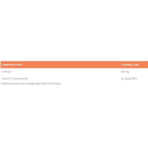 GymBeam Chitosan 500 mg 120 Таблетки GymBeam Chitosan 500 mg 120 Таблетки