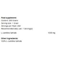 GymBeam L-Carnitine Powder 250 грама GymBeam L-Carnitine Powder 250 грама