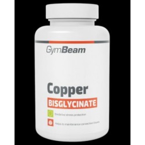 GymBeam Copper Bisglycinate 2 mg 120 капсули
