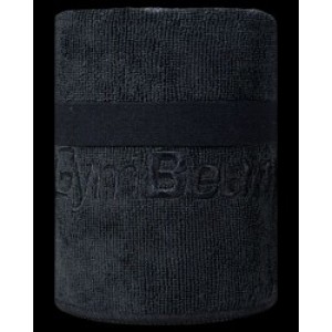 GymBeam Microfibre Sports Towel Large Black GymBeam Microfibre Sports Towel Large Black