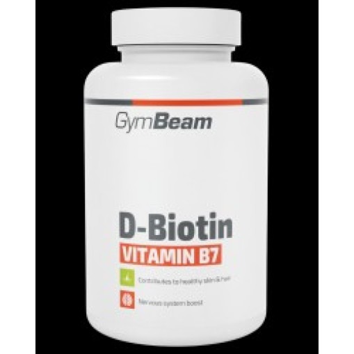 GymBeam D-Biotin 300 mcg | Vitamin B7 90 капсули