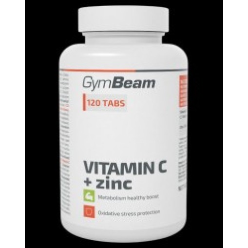GymBeam Vitamin C + Zinc 120 Таблетки GymBeam Vitamin C + Zinc 120 Таблетки