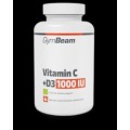 GymBeam Vitamin C + D3 1000 IU 90 Таблетки