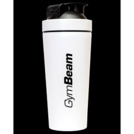 GymBeam Shaker Steel White 750 ml 750 мл GymBeam Shaker Steel White 750 ml 750 мл