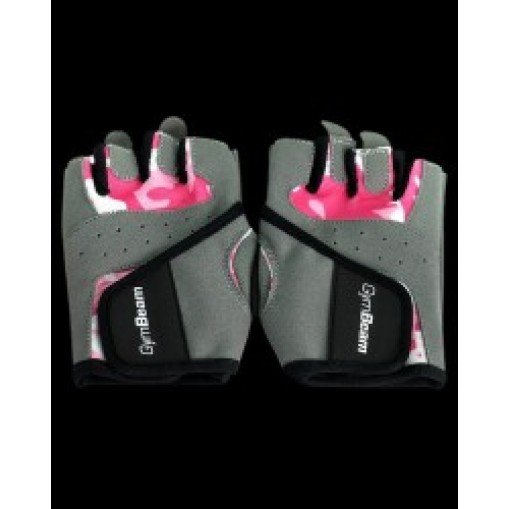 GymBeam Fitness Gloves for Women | Camo Pink 1 бр.