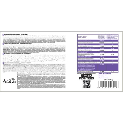 EAA Powder | with Electrolytes & AstraGin® - EAA - Hero.Lab Hero.Lab EAA Powder with Electrolytes & AstraGin® 400 грама