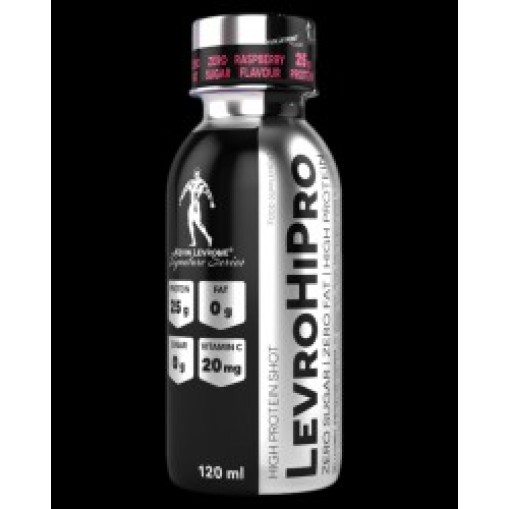 Kevin Levrone LevroHiPro Shot 25 g of Hydrolyzed Beef Protein with Zero Sugar 12 x 120 мл