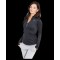 Дамски суичър Long sleeve 01 LW Half-zip - Black
