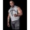Мъжки суичър без ръкави LM Hoodie Sleeveless Grey