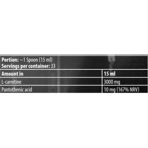 Kevin Levrone Black Line / Anabolic L-Carnitine 3000 mg 500 мл Kevin Levrone Black Line / Anabolic L-Carnitine 3000 mg 500 мл