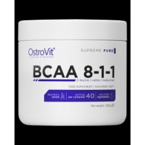 OstroVit BCAA 8:1:1 Powder 200 грама OstroVit BCAA 8:1:1 Powder 200 грама