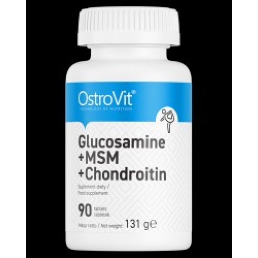 OstroVit Glucosamine + MSM + Chondroitin 90 Таблетки