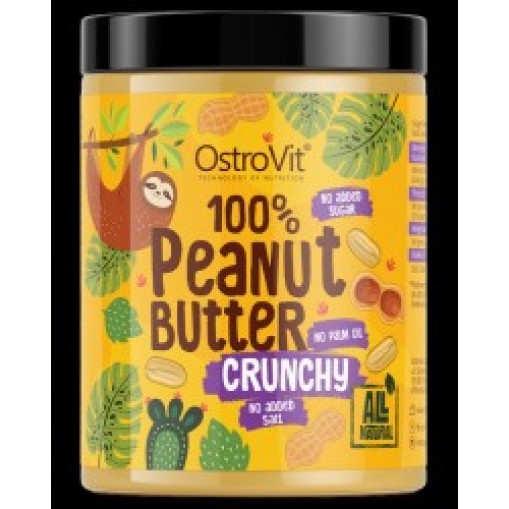 OstroVit 100% Peanut Butter Crunchy 1000 грама