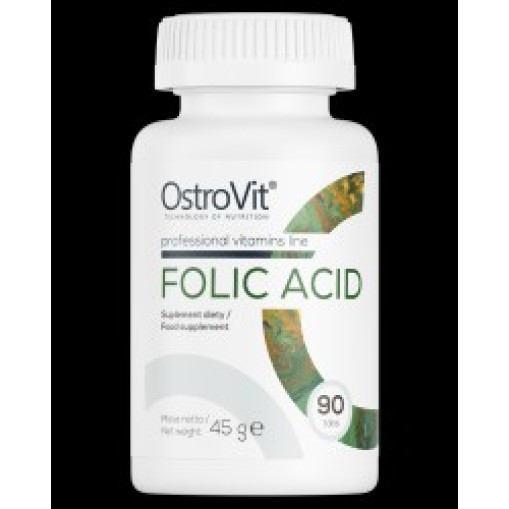OstroVit Folic Acid 400 mcg 90 таблетки