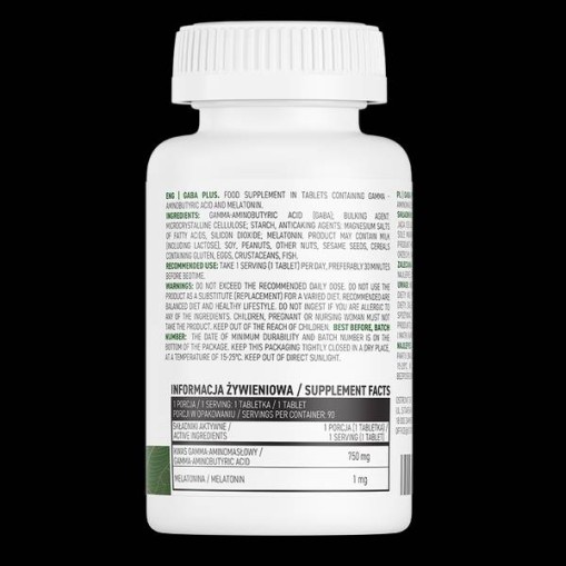 GABA 750 mg Plus