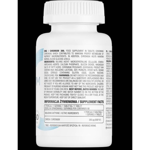OstroVit Chromium 200 90 Таблетки
