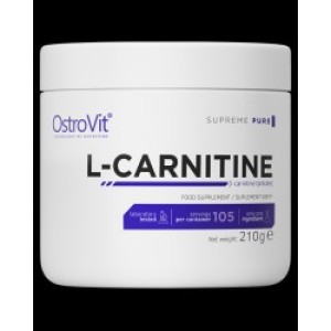 OstroVit L-Carnitine Tartrate Powder 210 грама OstroVit L-Carnitine Tartrate Powder 210 грама
