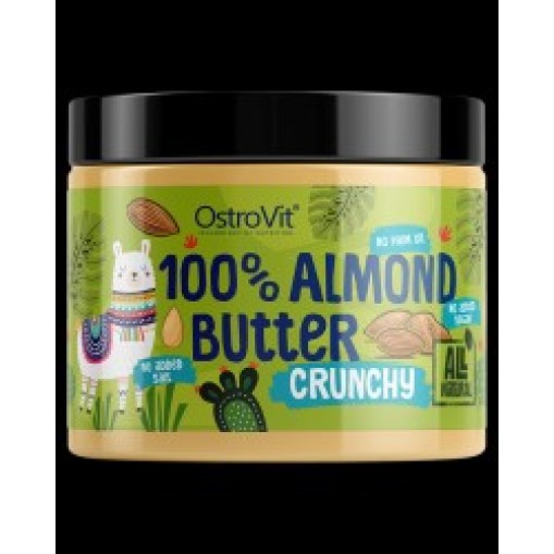 OstroVit 100% Almond Butter Crunchy 500 грама OstroVit 100% Almond Butter Crunchy 500 грама