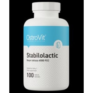 OstroVit Stabilolactic | Lactase enzyme 4500 FCC 100 Таблетки OstroVit Stabilolactic | Lactase enzyme 4500 FCC 100 Таблетки