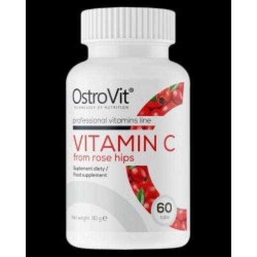 Витамин C / Аскорбинова киселина > Vitamin C From Rose Hips / 700 mg Natural Vitamin C