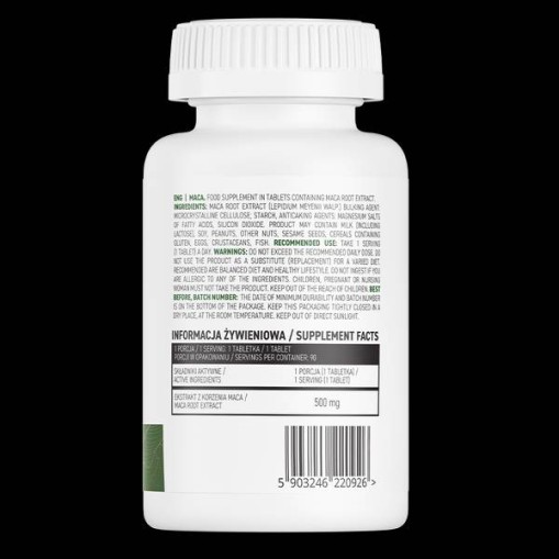 OstroVit Maca 500 mg 90 Таблетки OstroVit Maca 500 mg 90 Таблетки