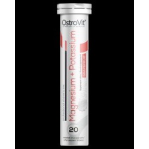 OstroVit Magnesium + Potassium + B6 | Effervescent 20 ефервесцентни таблетки OstroVit Magnesium + Potassium + B6 | Effervescent 20 ефервесцентни таблетки