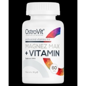 OstroVit Magnez MAX + Vitamin 60 Таблетки OstroVit Magnez MAX + Vitamin 60 Таблетки