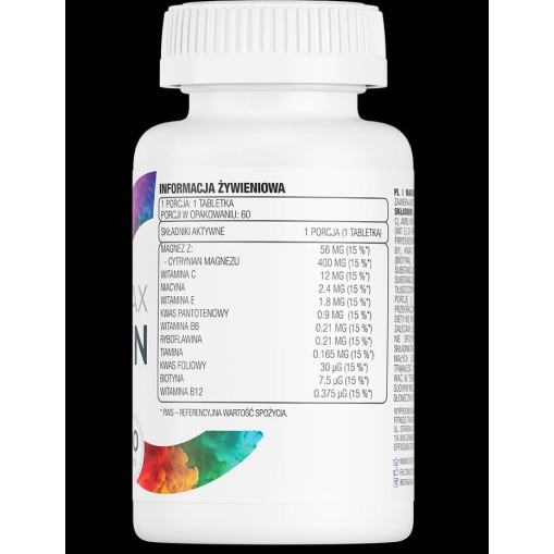 OstroVit Magnez MAX + Vitamin 60 Таблетки OstroVit Magnez MAX + Vitamin 60 Таблетки