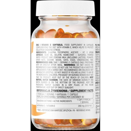 OstroVit Vitamin E 400 IU 90 Гел капсули OstroVit Vitamin E 400 IU 90 Гел капсули